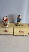 Pair of Royal Doulton â€œRupertâ€ Figurines