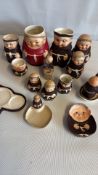 Goebel â€œFriar Tuckâ€ ceramic kitchenware group