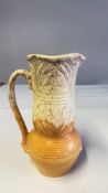 Beswick pattern 616 drip-glaze earthenware jug