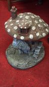 Mushroom Cottage Garden Ornament