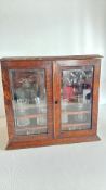 Mahogany drinks cabinet