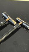 2x Parker fountain pens with 14ct Gold nib