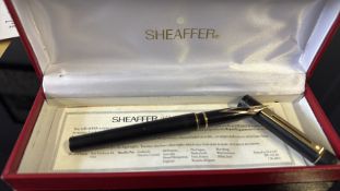 14ct Gold nib Sheafer pen with box
