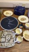 Assorted Royal Doulton 'Bunnykins' Nursery Ware and Other Tablewares (11)