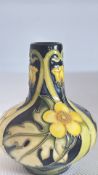 Moorcroft vase buttercup meadow trail vase 30.11.2