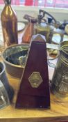 Group of Brass, Copperware and Metronome