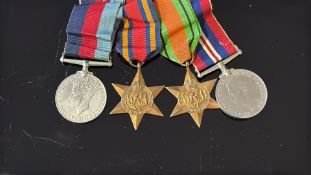 WWII Medals -1939-45 Defence medal, 1939-45 medal,