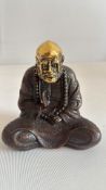 Bronze Bodhidharma statue 'Chinese'