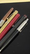 Collection of Parker pens & others
