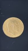 1909 Full sovereign