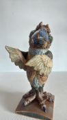 Andrew Hull Grotesque bird The Prosecutor courtroo