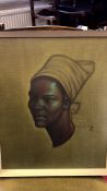 Vladimir Tretchikoff â€œZulu Maidenâ€ print, 1952