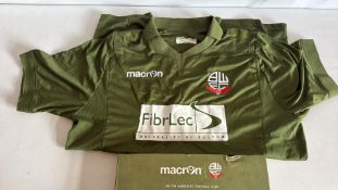 Macron Bolton Wanderers 2014/15 Limited Edition Charity Football Shirt with Box