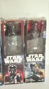 Group of 4 Hasbro Star Wars 12-inch boxed action figures