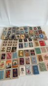 Collection of c.200 vintage advertising and pictorial playing cards