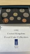 1992 United kingdom proof coin collection
