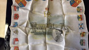 Early countries of the commonwealth handkerchief