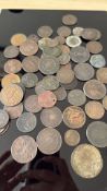Collection of early copper coinage - some British