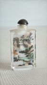Oriental glass perfume bottle