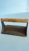 Cast iron butchers press