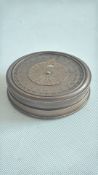 Brass calender compass