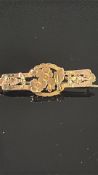 9ct Gold pin brooch 1.4g