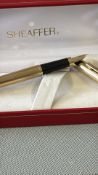 Sheaffer fountain pen gold electroplated for Lloyd