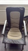 Cyprinus â€œWhole Hogâ€ carp fishing chair with carry bag