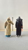 Pair of Kenner Star Wars action figures: Darth Vader and Bib Fortuna