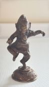 Bronze elephant god