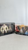 Pair of boxed Hasbro Star Wars action figure sets