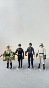 Kenner Star Wars action figure quartet