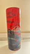Anita Harris mermaid vase signed in gold