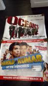 Two 2004 British quad film posters