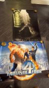 Pair of 2005 superhero film posters
