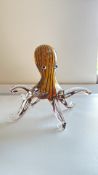 Studio glass Octopus