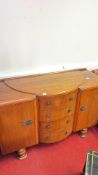 Art Deco oak sideboard