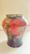 Moorcroft pomegranate vase