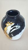 Moorcroft miniature vase The journey home red dot