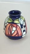 Moorcroft vase Caledonia rose Height 55 cm