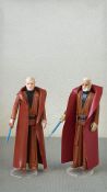 Two 3.75-inch Kenner Star Wars “Ben (Obi-Wan) Kenobi” plastic action figures, each with vinyl cape