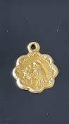 18ct Gold pendant