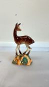 Beswick fawn on a rock brown & cream spots No 696