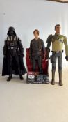 Three Star Wars 18-inch â€œBig Figsâ€ action figures