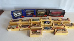 Collection of boxed Lledo â€˜Days Goneâ€™ and EFE De Luxe Series die-cast vehicles