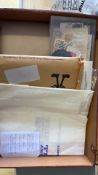 Collection of unsorted loose stamps & first day co