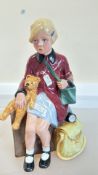 Royal Doulton figure The girl evacuee HN3203 Limit