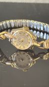 9ct Gold case Rotary ladies wristwatch
