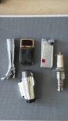 Collection of 5 novelty cigarette lighters