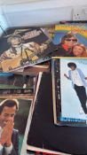 Collection of vinyl LP records